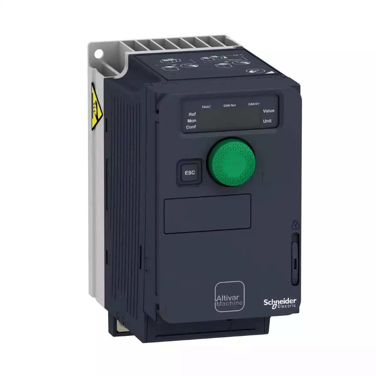 variable speed drive, ATV320, 0.37 kW, 200…240 V, 1 phase, compact