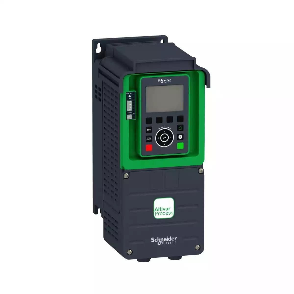 variable speed drive, ATV930, 5,5kW, 400/480V, with braking unit, IP21