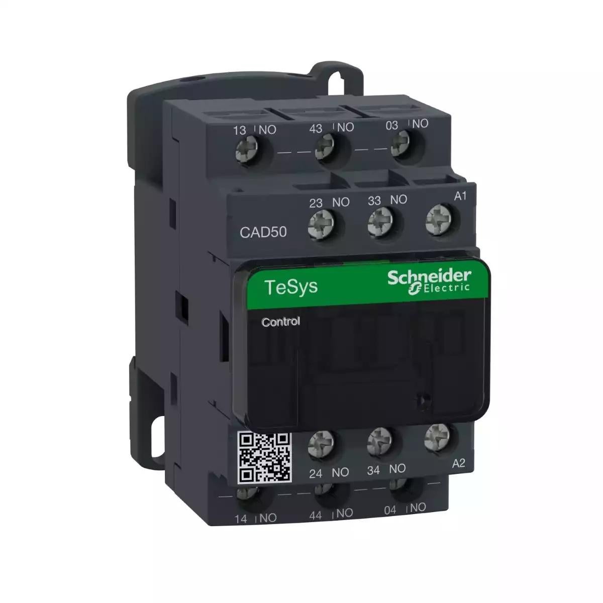 TeSys D control relay - 5 NO - <= 690 V - 220 V AC standard coil