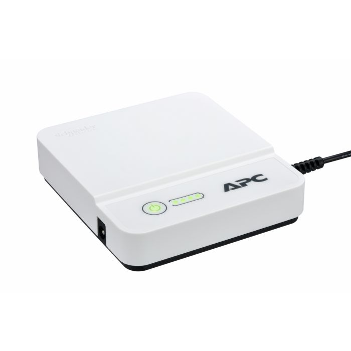 APC Back-UPS Connect 12Vdc 36W, lithium-ion, mini network ups to protect internet routers, IP cameras and more main product photo