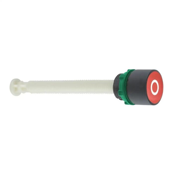 Schneider Electric Manual overload reset push button, Harmony XB5, red flush pushbutton Ø22 mm marked O for 17...120 mm actuation distance main product photo
