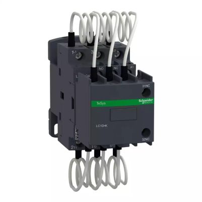 Capacitor contactor, TeSys D, 16.7 kVAR at 400 V/50 Hz, coil 220 V AC 50/60 Hz
