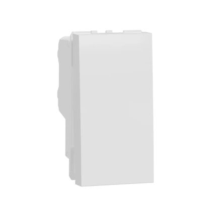 Intermediate switch, New Unica, 10 A, 1 module, white