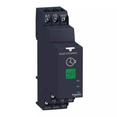 NFC Multifunction timing relay - 0.1 s..999 h - 24..240 V AC/DC - 2 CO