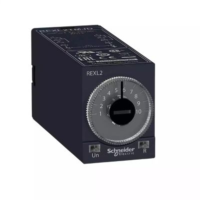 Modular timing relay, 5 A, 2 CO, 0.1 s..100 h, on-Delay, 24 V DC