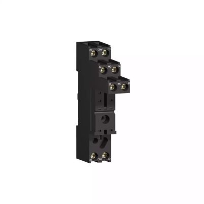 Socket, separate contact, 10 A, relay type RSB, screw connector, 250 V AC