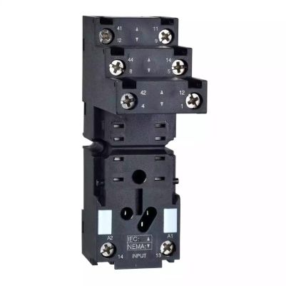 socket RXZ - separate contact - 12 A - < 250 V - connector - for relay RXM2..