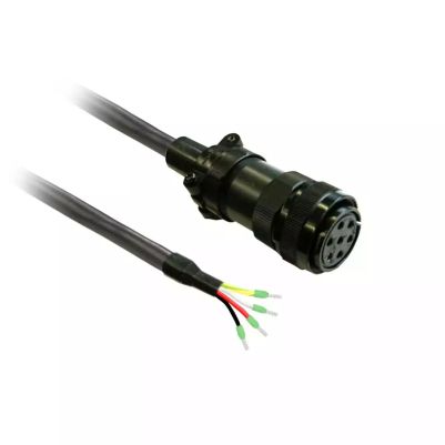 power cable 3m shielded 4x 6mm², BCH2 MIL connector