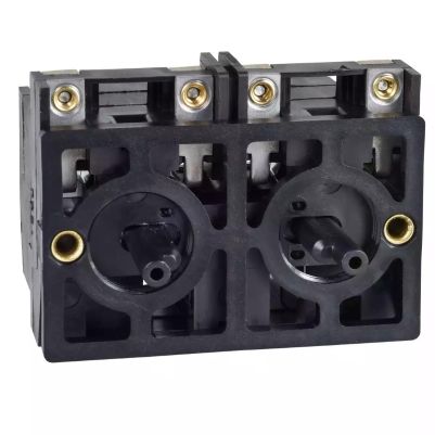 Double contact block, spring return, single speed, snap action, 2 NO