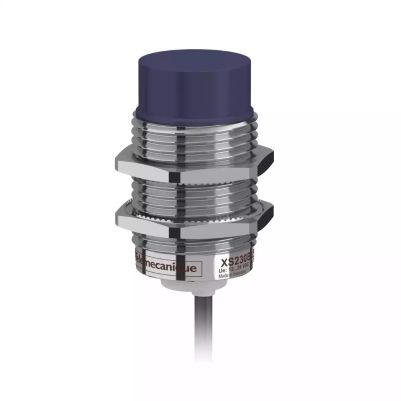 inductive sensor XS2 M30 - L57mm - brass - Sn15mm - 12..24VDC - cable 2m