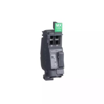 standard MX shunt release, ComPact NSXm, rated voltage 125 VDC, 110/130 VAC 50/60Hz