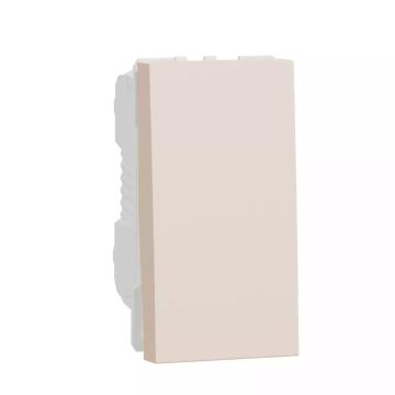 One way switch, New Unica, 16 A, 1 module, beige