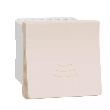 New Unica - electronic doorbell - 2 modules - beige