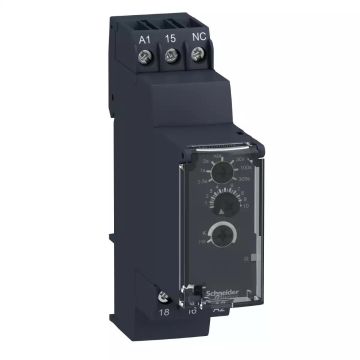 Modular timing relay, 5 A, 0.05 s…300 s, 1 CO, delay on and pulse on de-energization, 24...240 V AC/DC