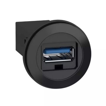 panel mounted USB 3.0 port - Ø22 mm - for USB interface jack type A