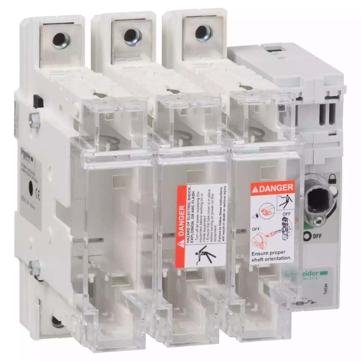 TeSys GS - switch-disconnector-fuse - 3 P - 250A - DIN 1