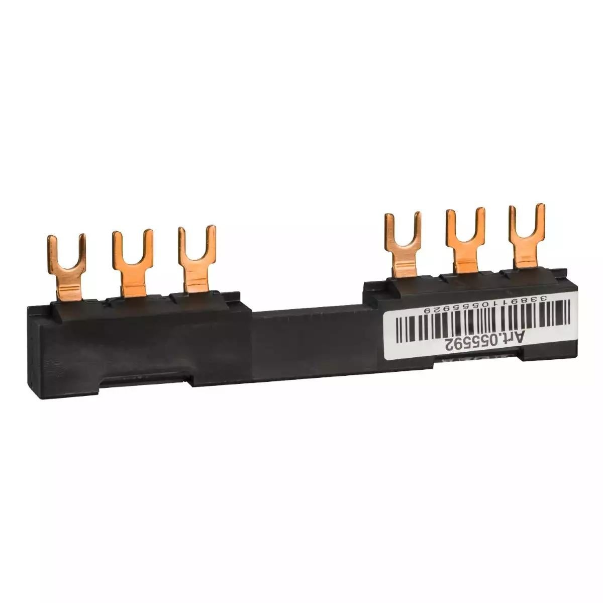 Linergy FT - Comb busbar - 63 A - 2 tap-offs - 72 mm pitch
