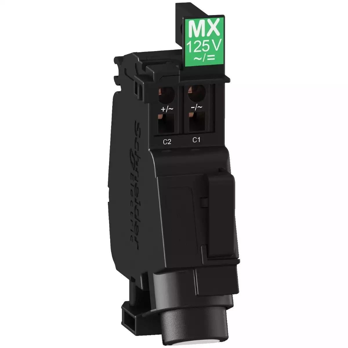 MX - voltage release - 220...240 V AC 50Hz - 208…277 V AC 60Hz - for TeSys GV4