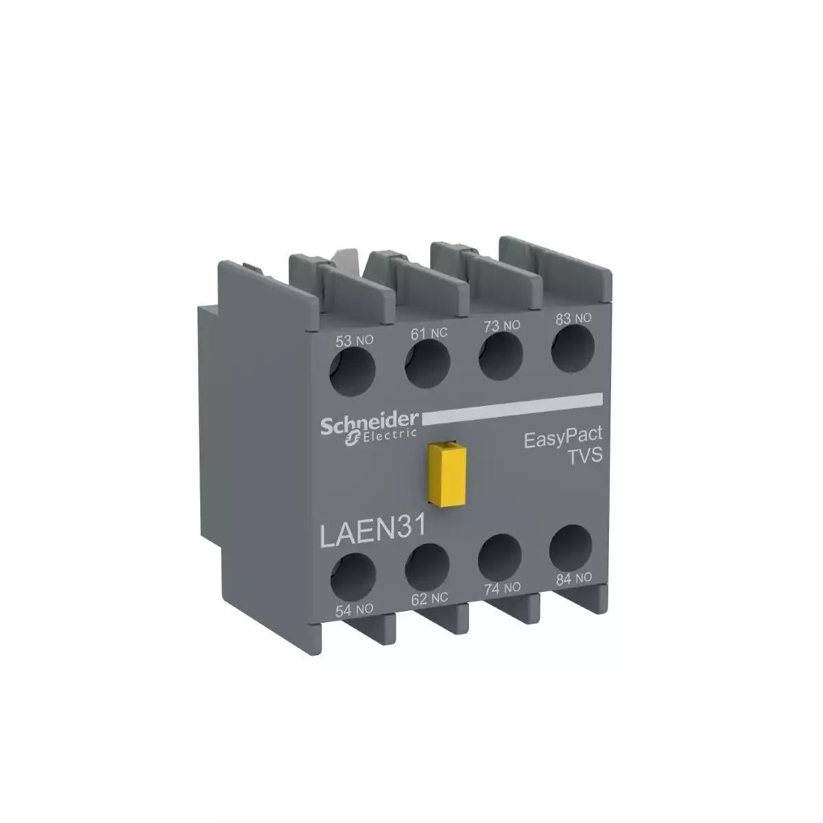 Auxiliary contact block, EasyPact TVS, 4NO