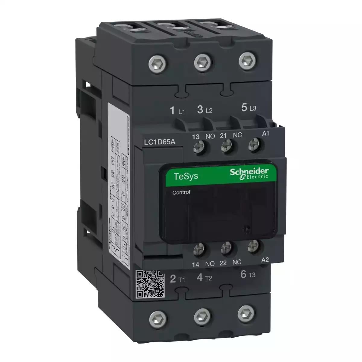 TeSys D contactor - 3P(3 NO) - AC-3 - <= 440 V 65 A - 115 V AC 50/60 Hz coil