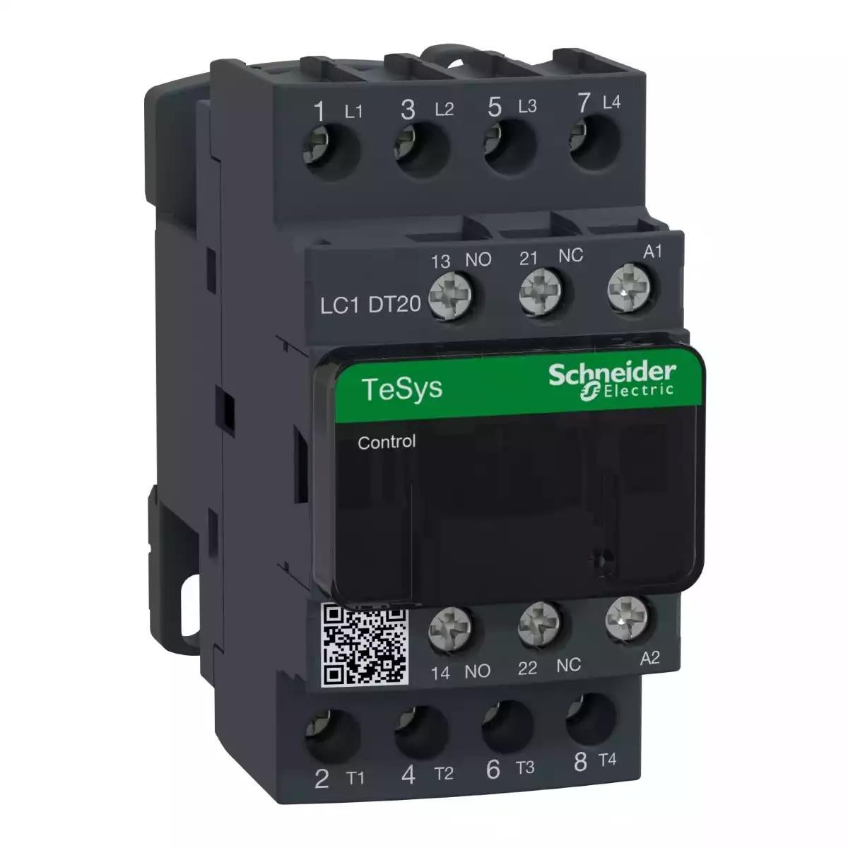 TeSys D contactor - 4P(4 NO) - AC-1 - <= 440 V 20 A - 110 V AC 50/60 Hz coil