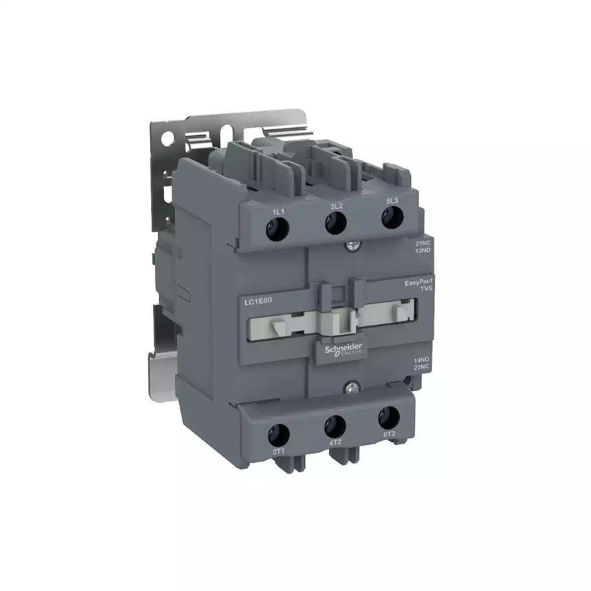 EasyPact TVS contactor 3P(3 NO) - AC-3 - <= 440 V 80A - 110 V AC coil