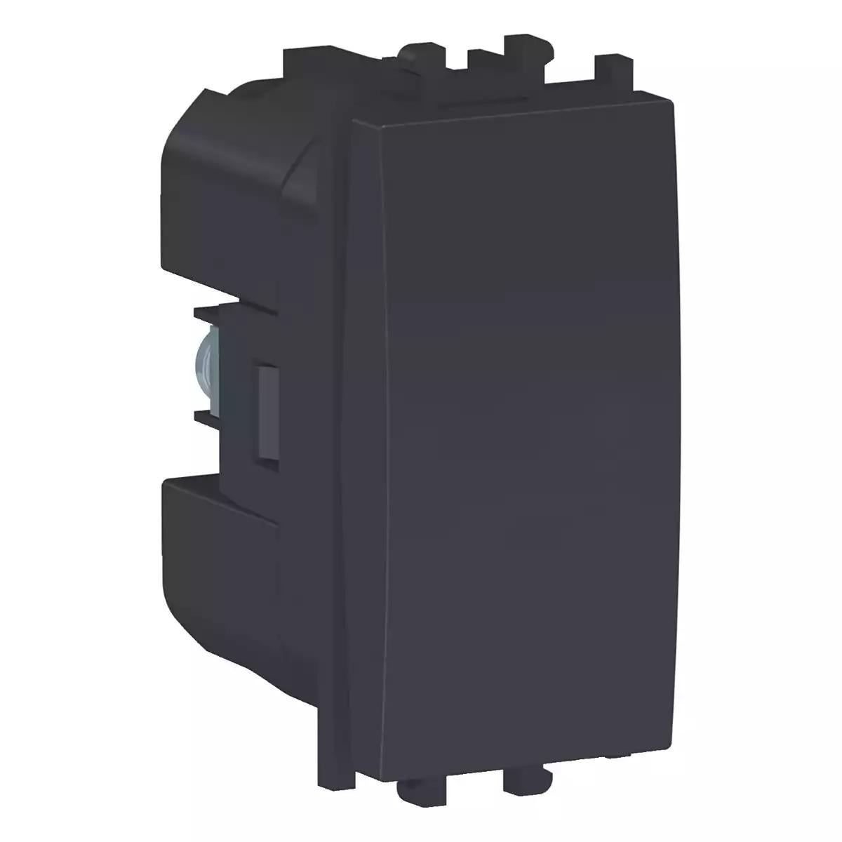 Easy Styl - Intermediate Switch 1 module - Black