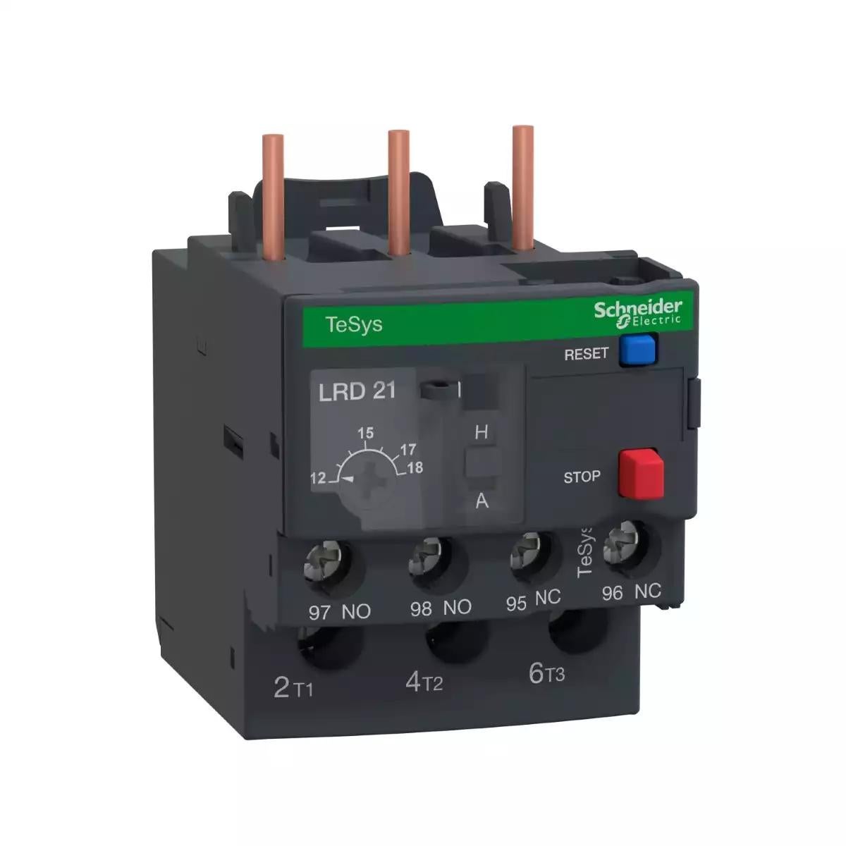 Thermal overload relay, TeSys LRD, 12...18 A, class 10A