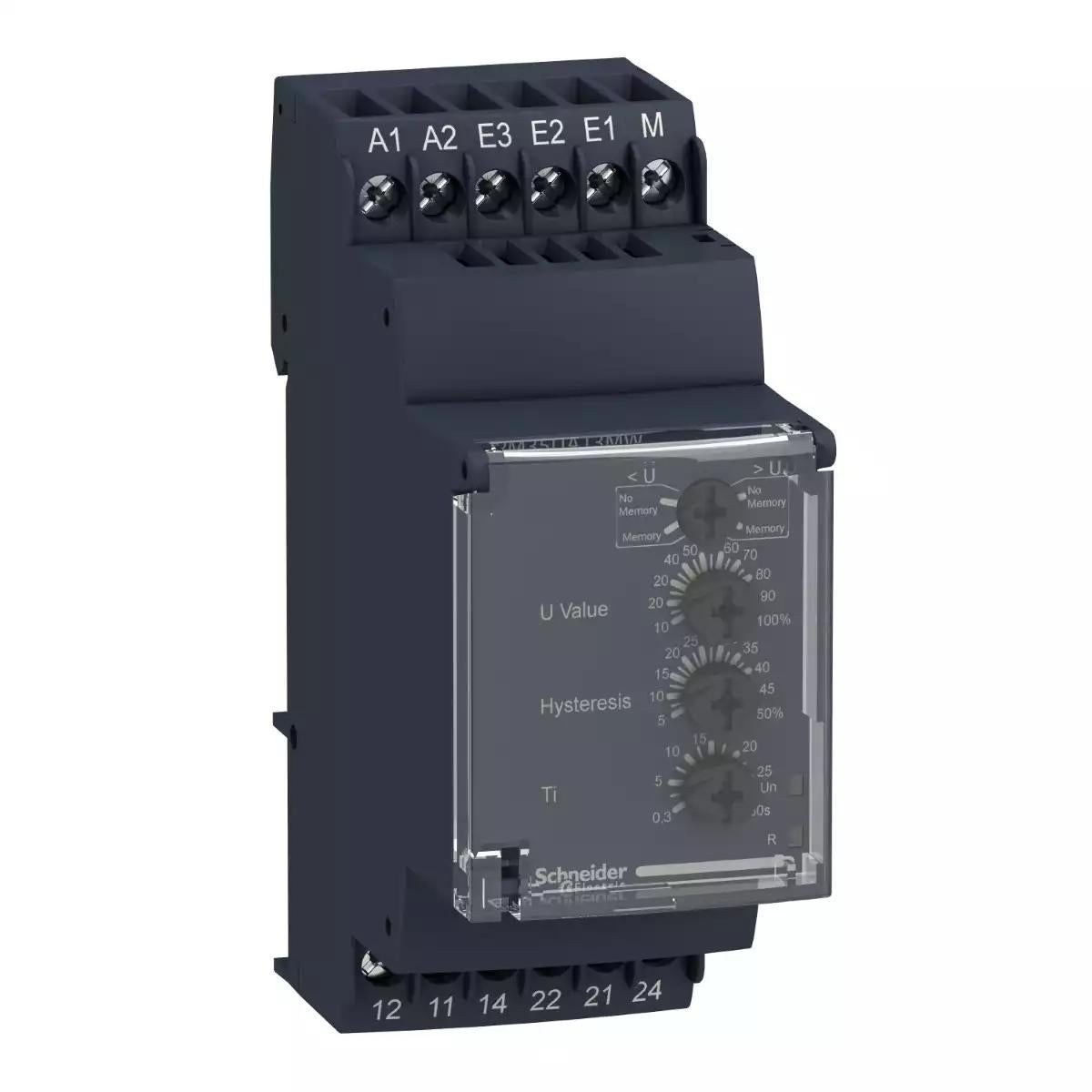 multifunction voltage control relay RM35-U - range 15..600 V