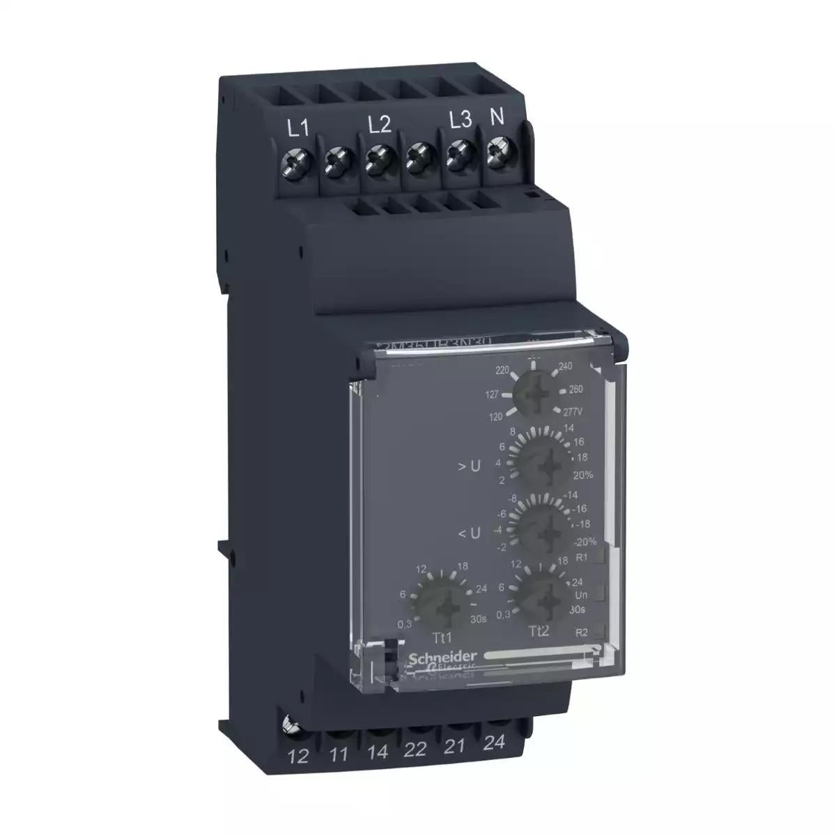 voltage control relay RM35-U - range 114..329 V AC